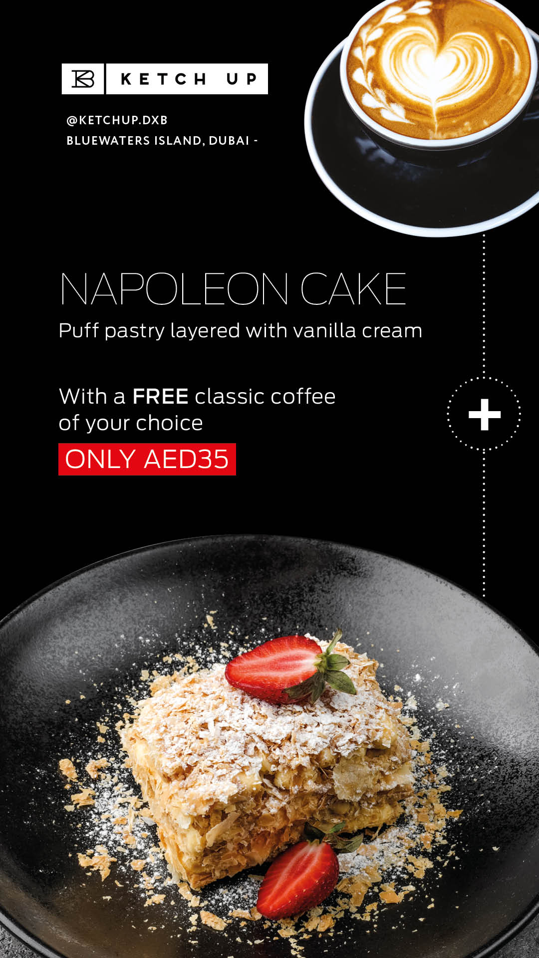 Ketchup DXB_Napoleon Cake_Story