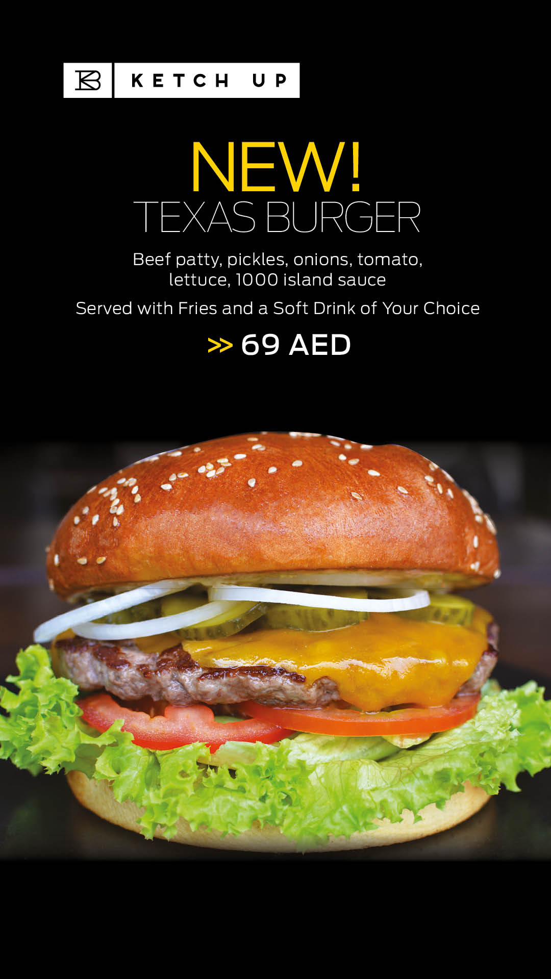 Ketchup DXB_Texas BurgerStory